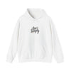 Live Simply hand-lettered quote Hoodie | Minimalist script typography